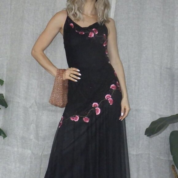 Xscape Dresses & Skirts - - Vintage Xscape by Joanna CHEN Beaded Dress
